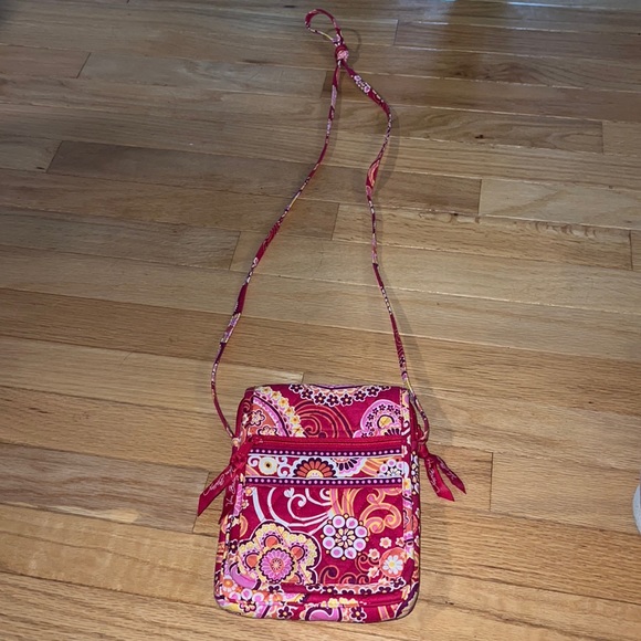 Vera Bradley Crossbody Raspberry Fizz 2008 - Picture 1 of 5